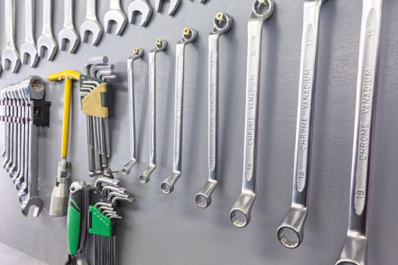 Different Types of spanners set and wrenches
